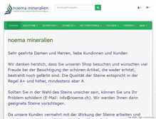 Tablet Screenshot of noema.ch